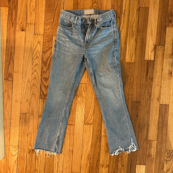 Everlane Crop Kick Flare Jeans - Picture 3 of 4